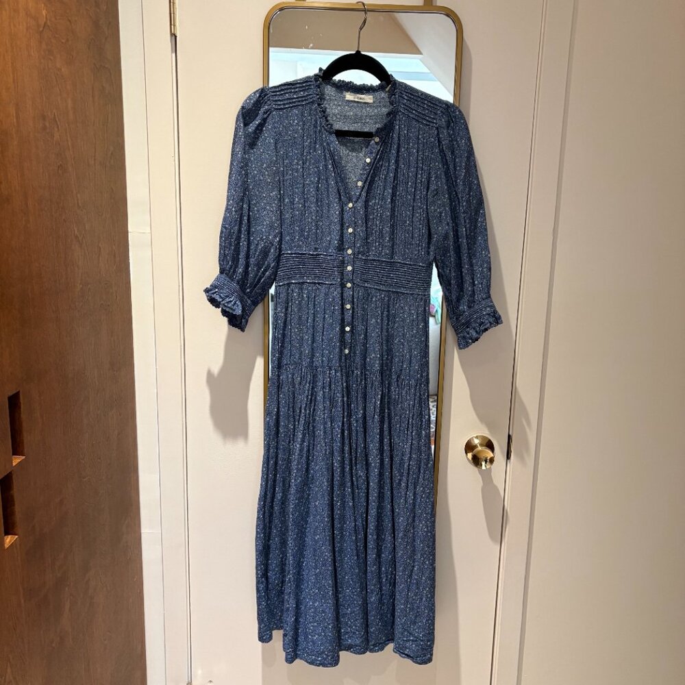 Beautiful Blue DÔEN Monet Dress XS